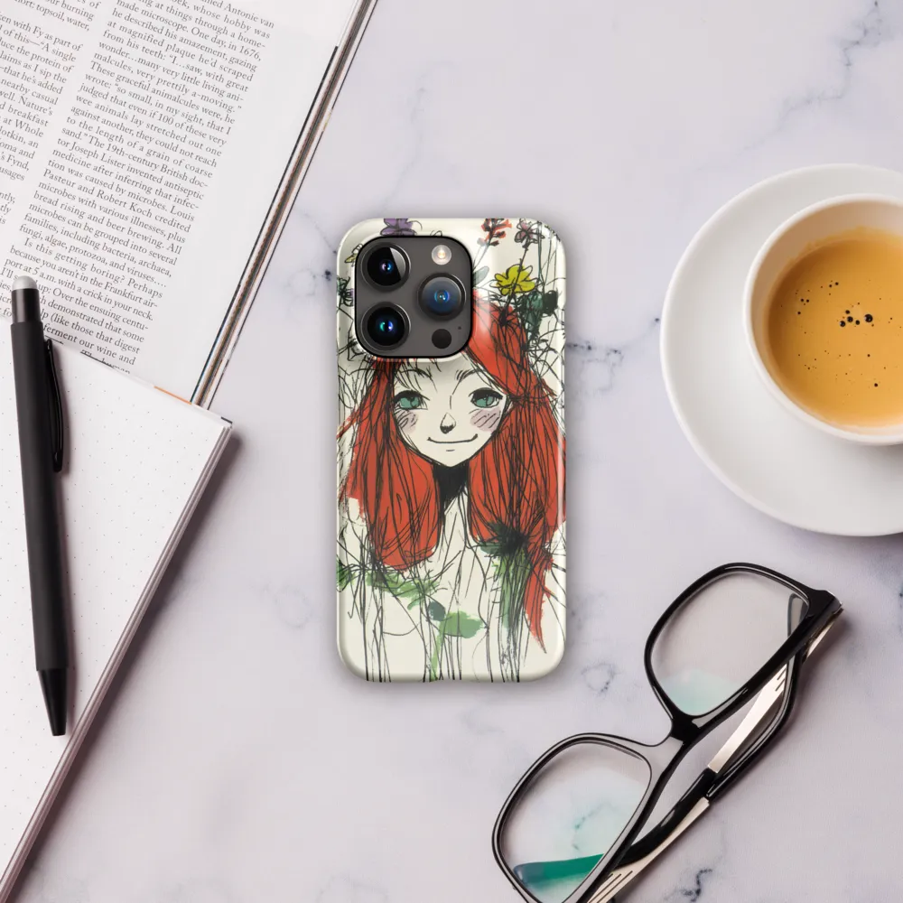 Whimsical Floral Portrait
