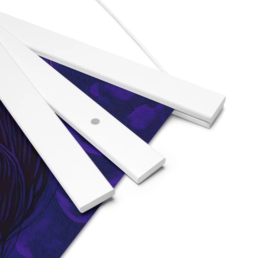 Echoes of Anguish | Poster With White Wood Hanger | 18″×18″