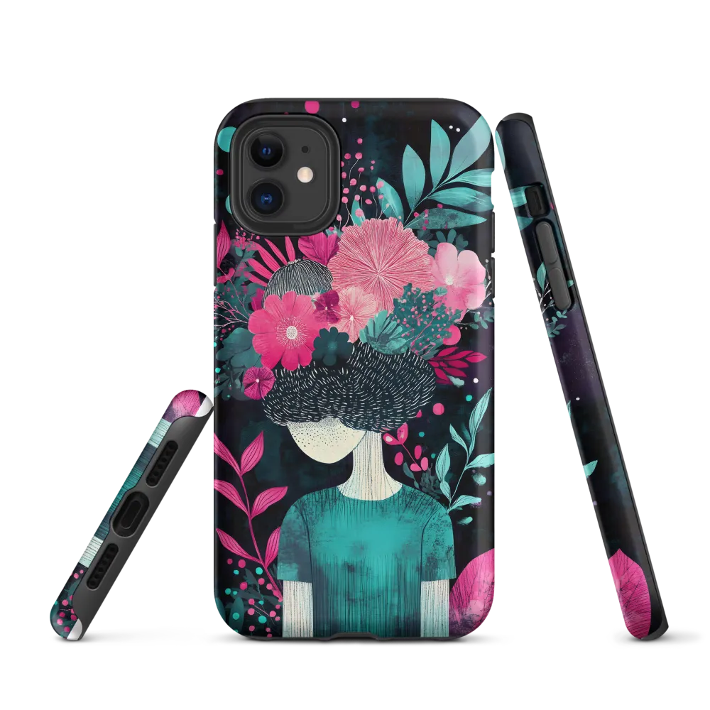 Floral Harmony: A Portrait of Serenity
