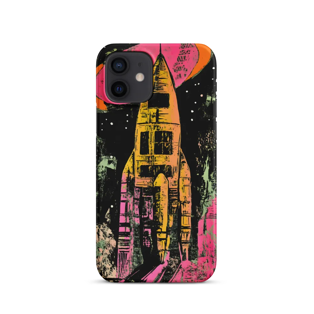 Cosmic Voyage: A Surreal Rocket Adventure