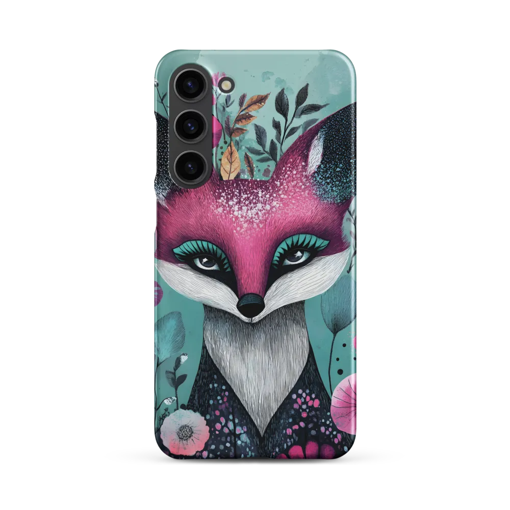 Whimsical Fox Among Blossoms