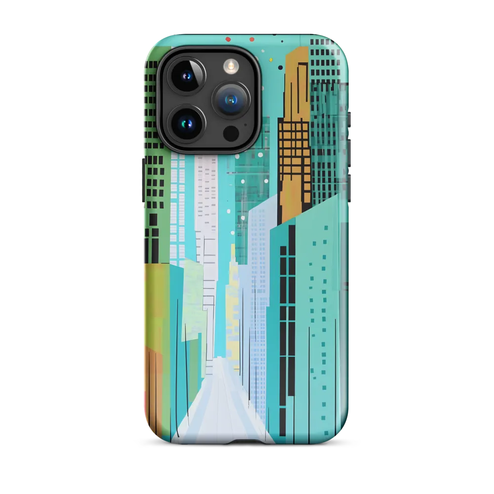 Urban Symphony in Turquoise
