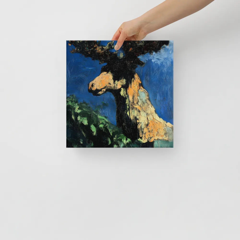 The Majestic Deer in Nature | Canvas | 12″×12″