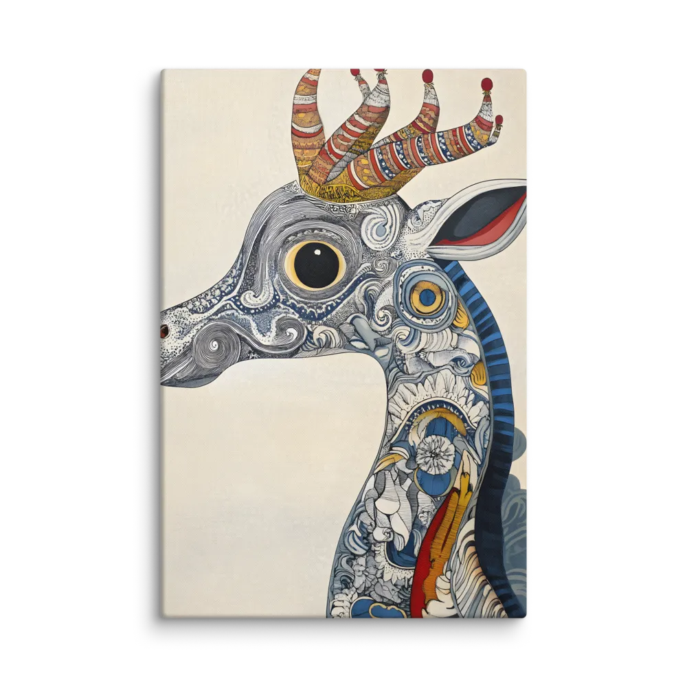 Whimsical Elegance: The Surreal Giraffe