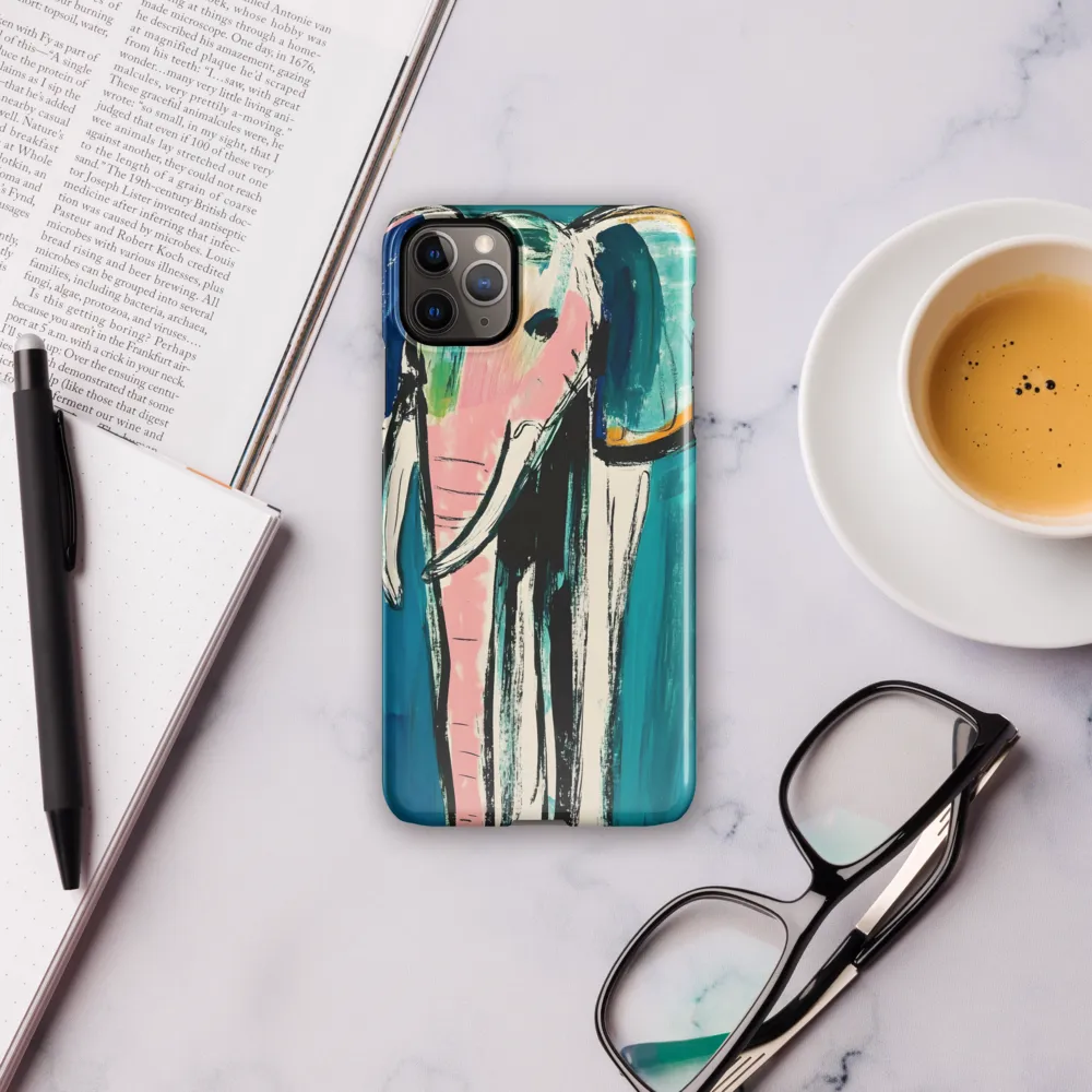 Whimsical Majesty: The Elephant in Color | Phone Case |  11 Pro Max | Snap Case | Glossy