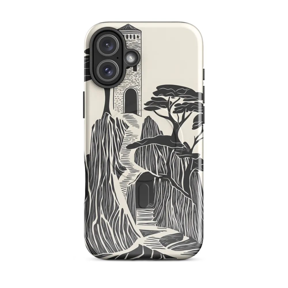 Echoes of a Mystical Tower | Phone Case |  16 Plus | MagSafe® Tough Case | Glossy