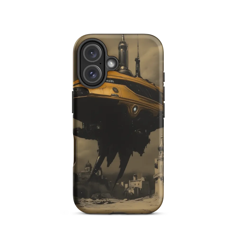 Ethereal Enigma Above a Ruined City | Phone Case |  16 | Tough Case | Matte