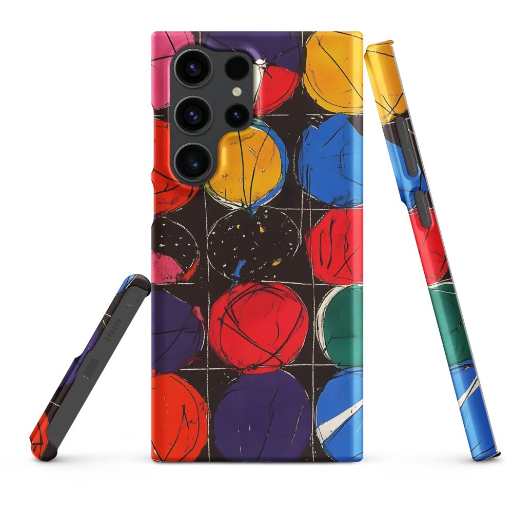 Colorful Circles in Abstract Harmony