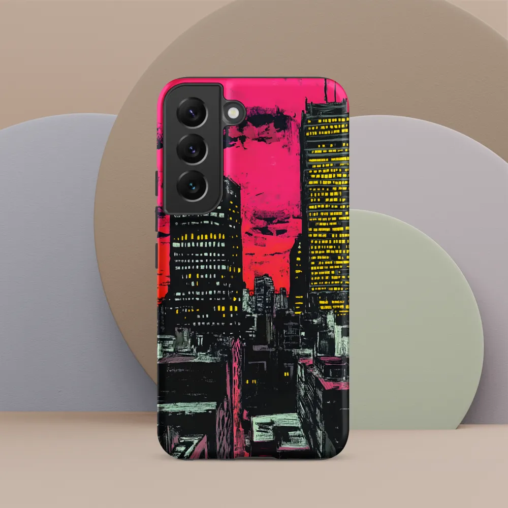Urban Pulse at Dusk