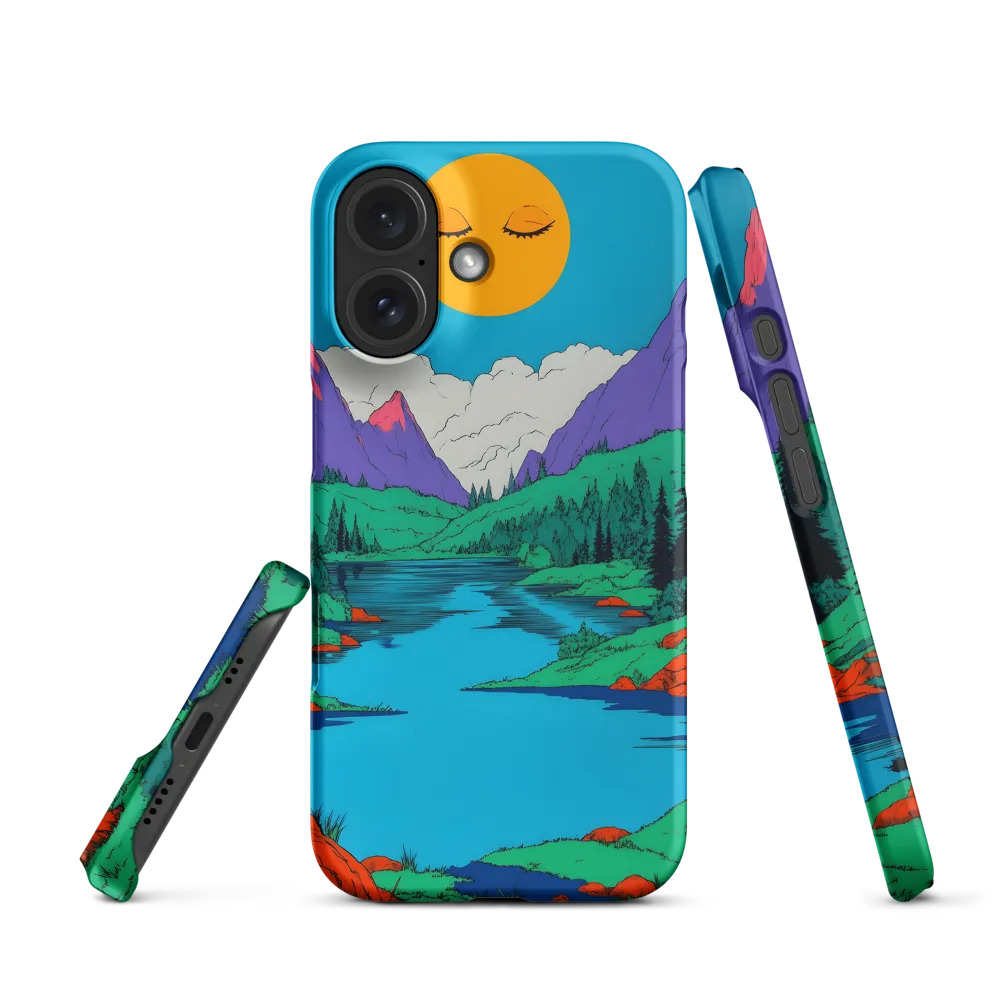 Whimsical Serenity in Vibrant Colors
