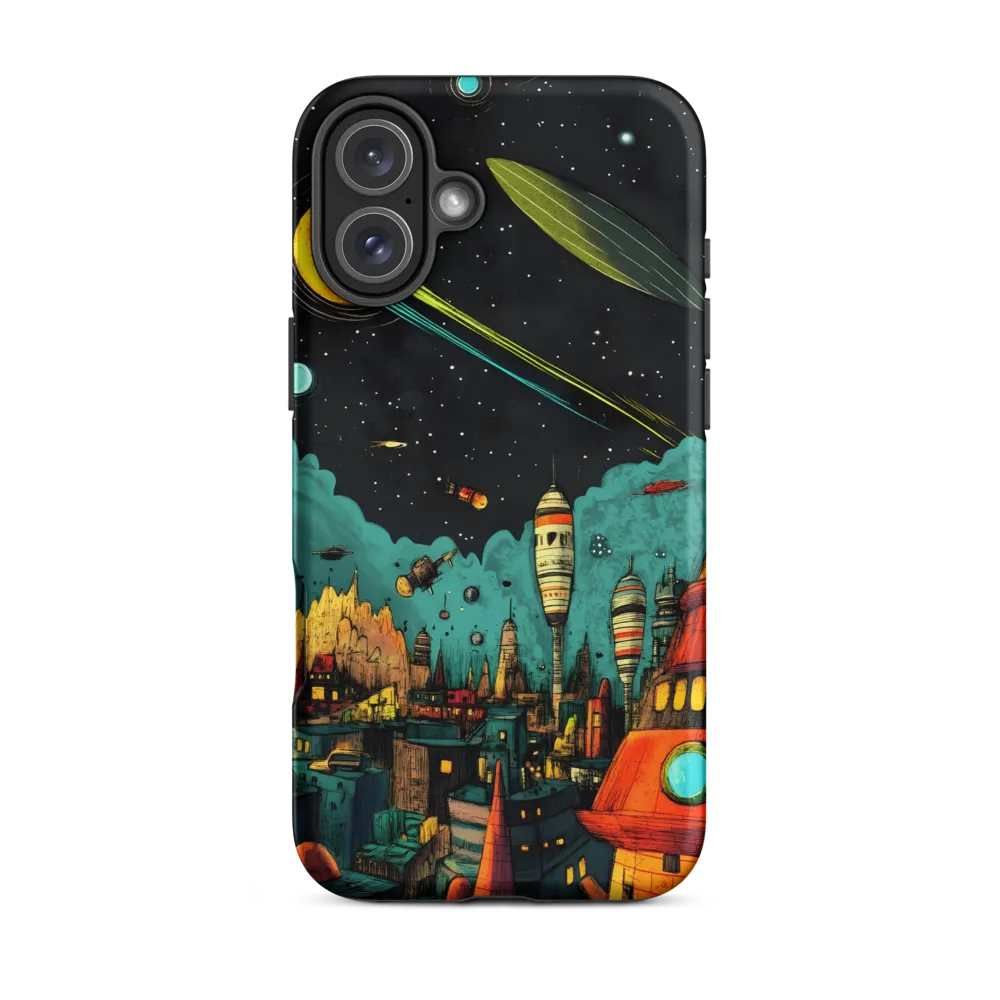 Galactic Cityscape: A Journey Through Imagination