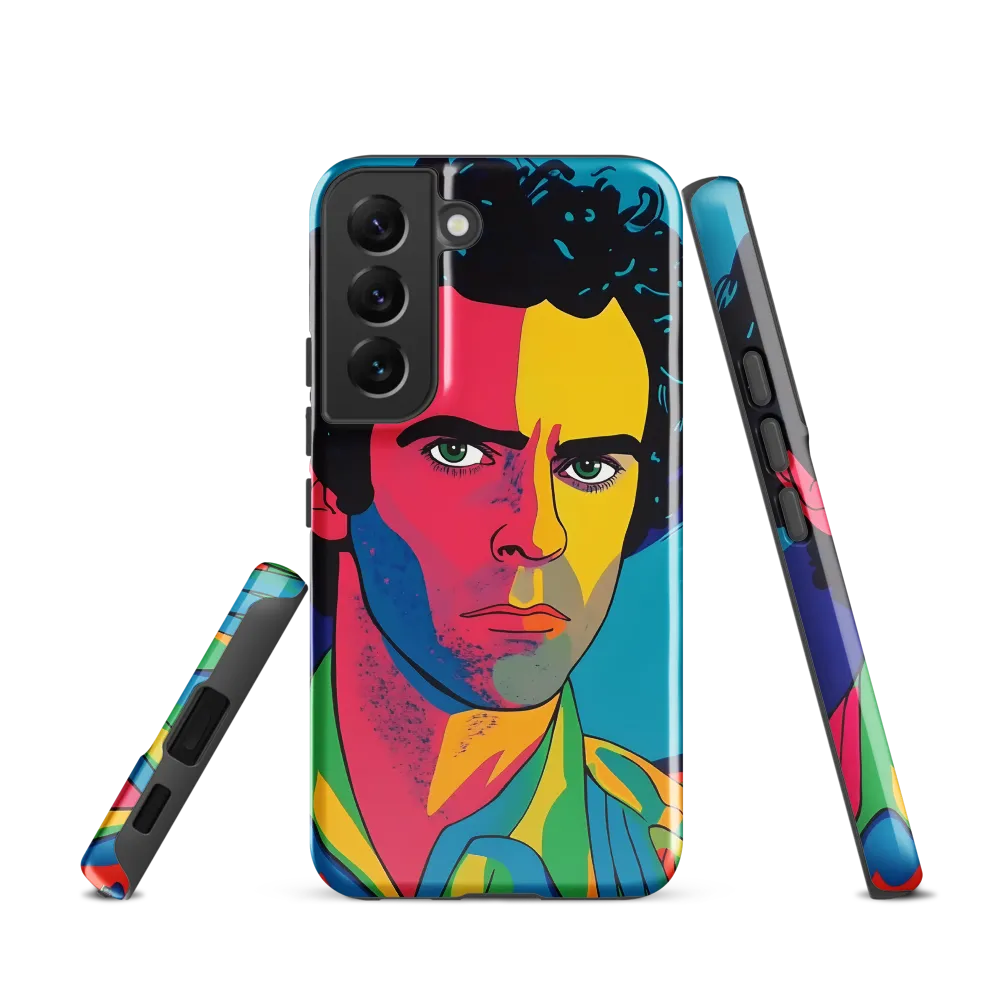 Electric Visage: A Portrait of Vibrance