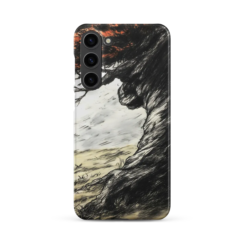Whispers of Solitude | Phone Case |  S23 Plus | Snap Case | Matte