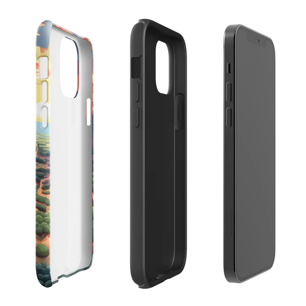Desert Serenity at Dusk | Phone Case |  12 | Tough Case | Glossy