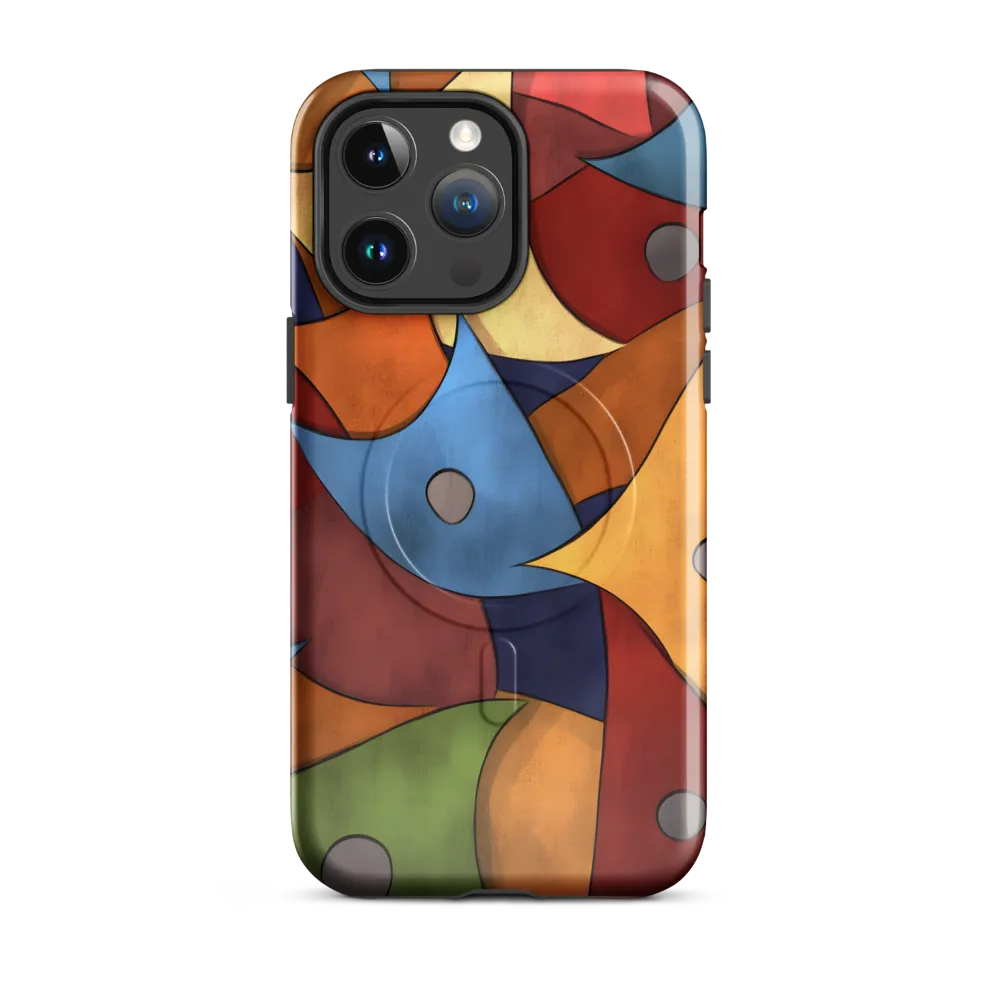Vibrant Interplay of Shapes