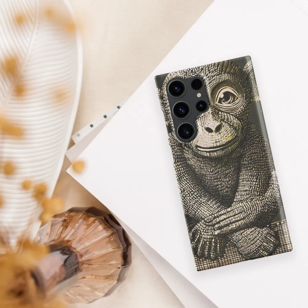 Intricate Primate Portrait