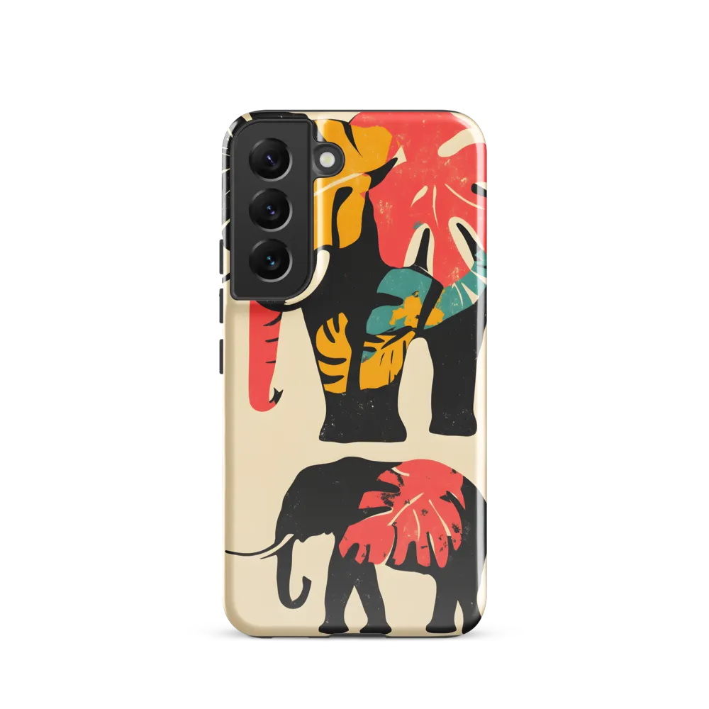 Tropical Elegance: The Elephant's Dance