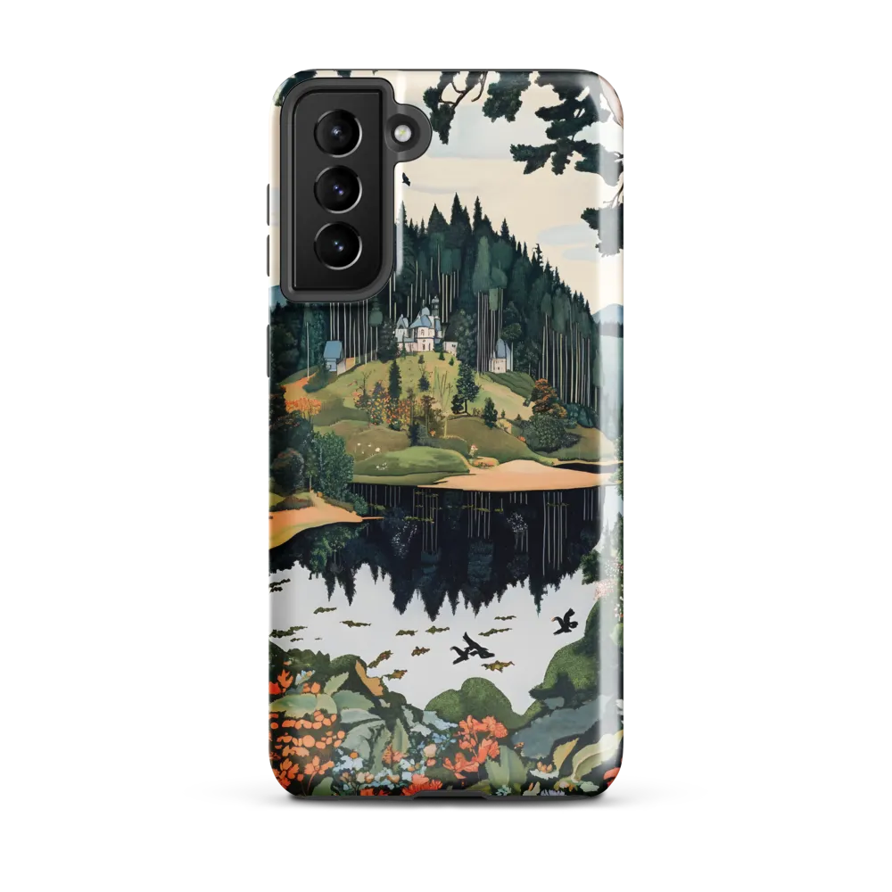 Tranquil Reflections: A Serene Landscape