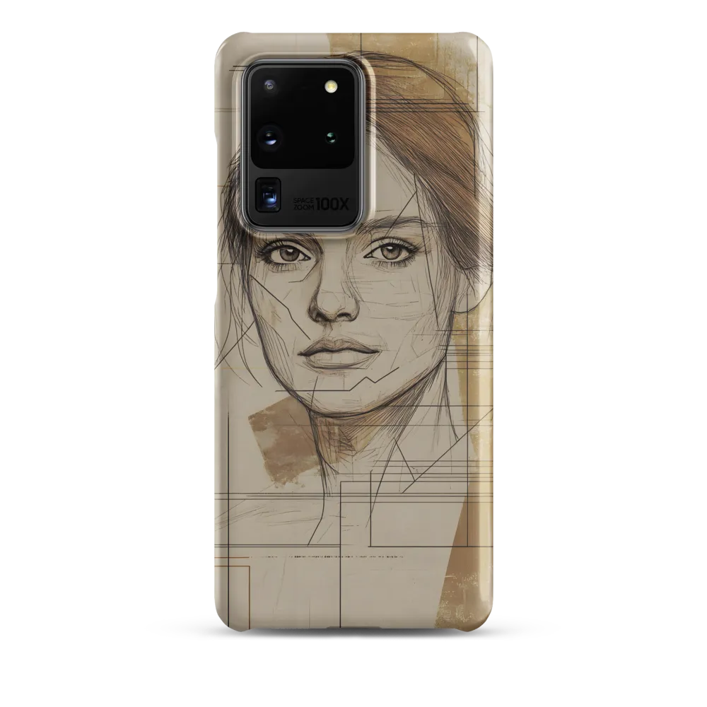 Geometric Elegance: A Modern Portrait