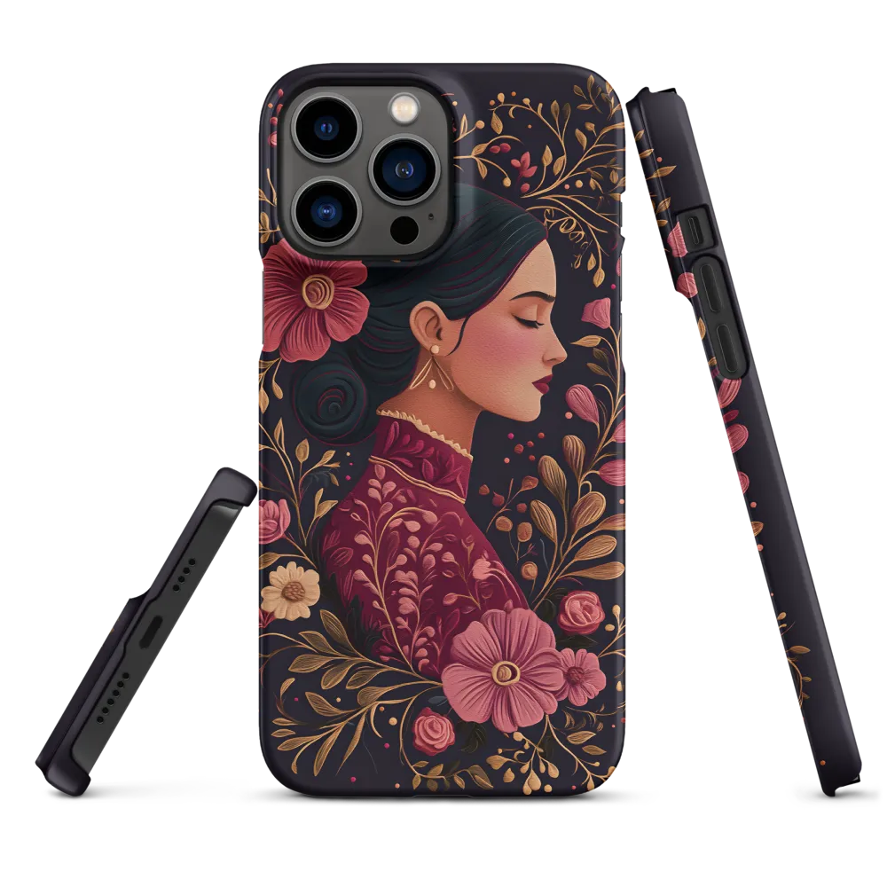 Portrait of Serenity | Phone Case |  13 Pro Max | Snap Case | Matte