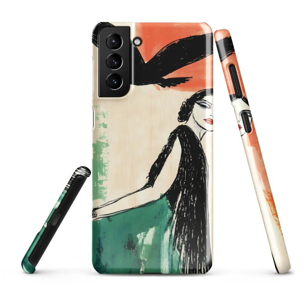 Elegance in Flight | Phone Case |  S21 Plus | Snap Case | Glossy
