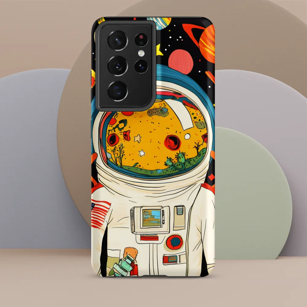 Cosmic Curiosity: Journey Within the Helmet