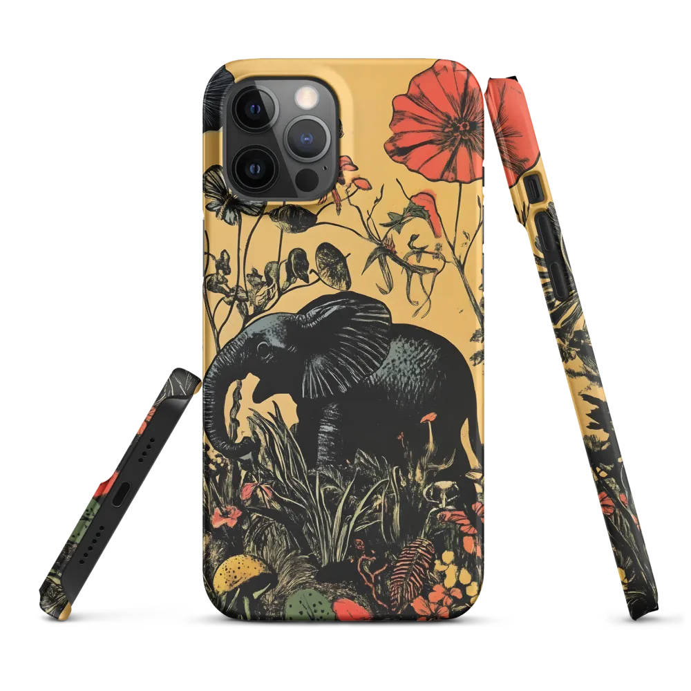 Floral Majesty: The Elephant's Sanctuary