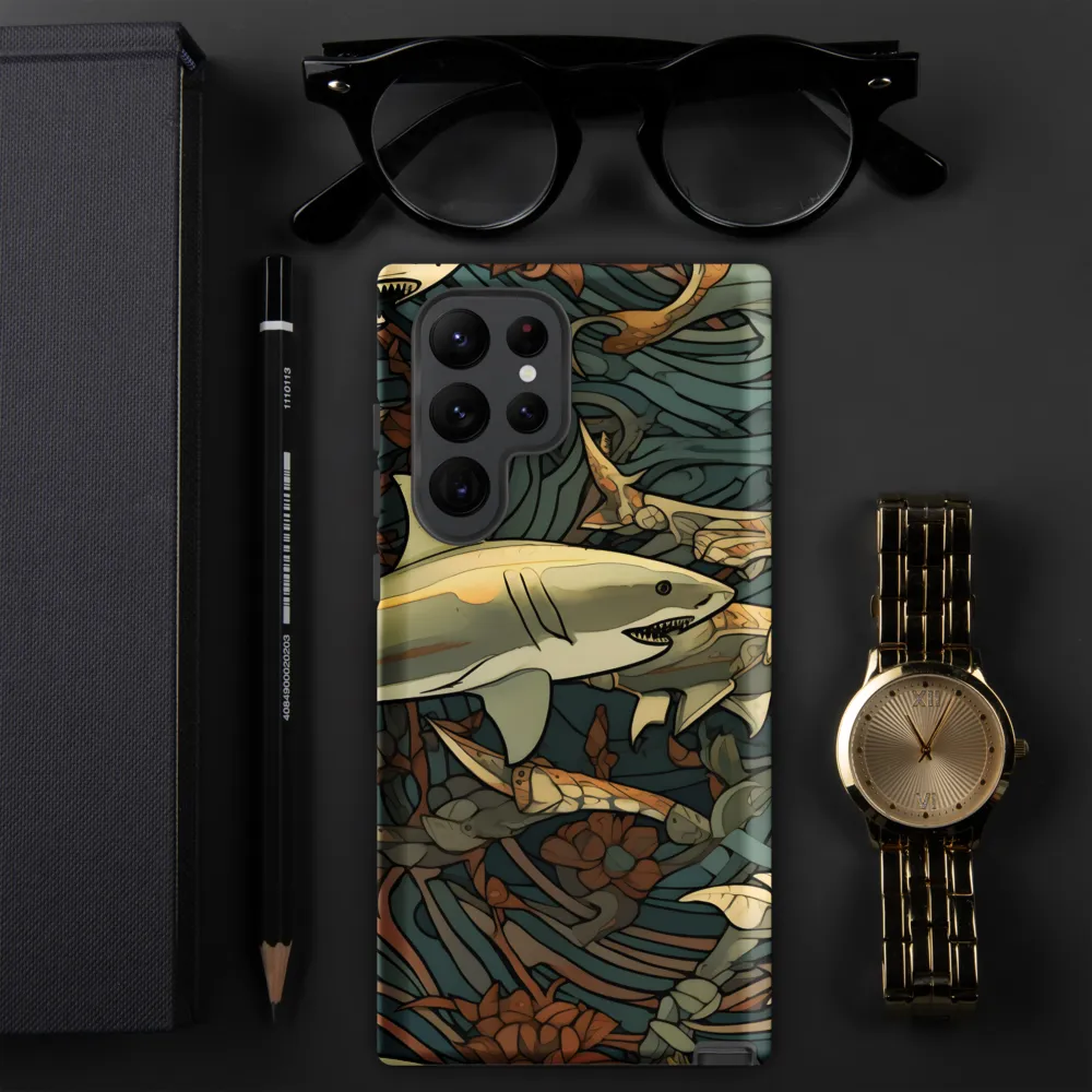 Dynamic Harmony of Sharks and Flora