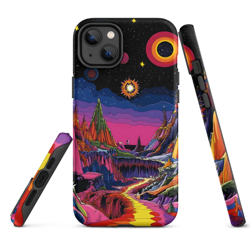 Galactic Wonders: A Journey Through an Alien Landscape