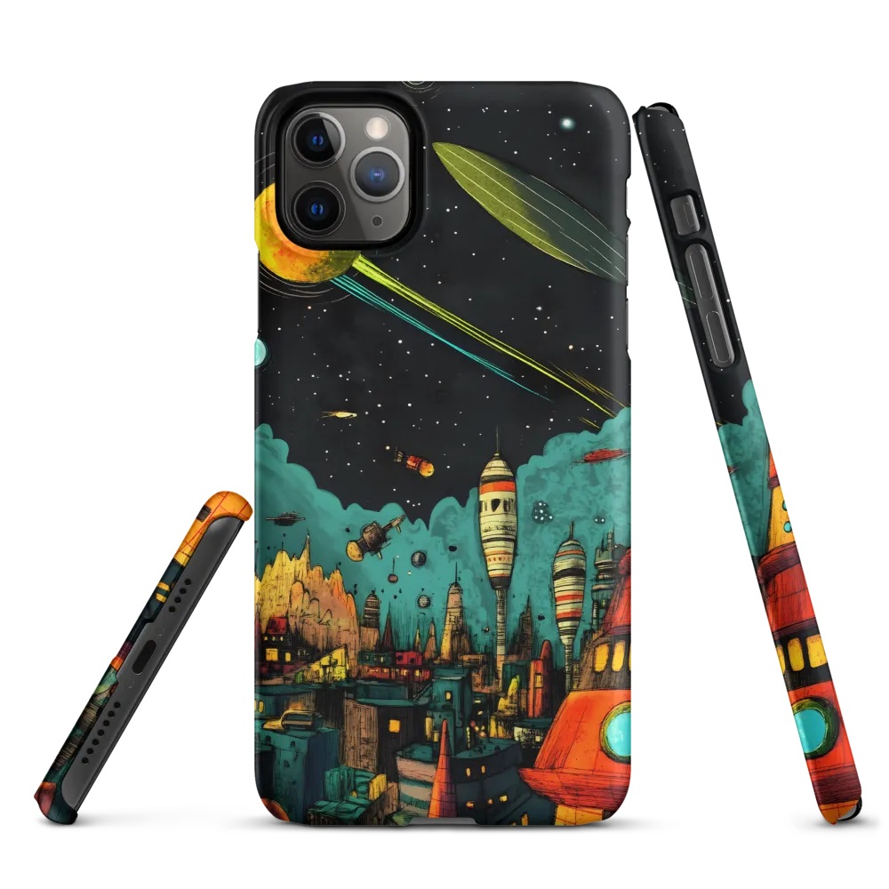 Galactic Cityscape: A Journey Through Imagination
