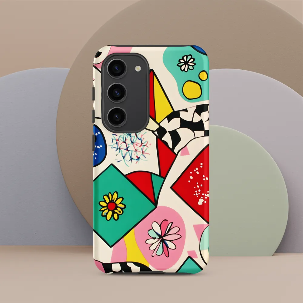Joyful Geometry: A Playful Dance of Shapes and Colors