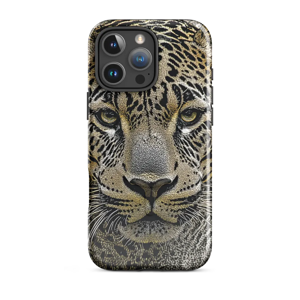 The Majestic Gaze: Portrait of a Leopard