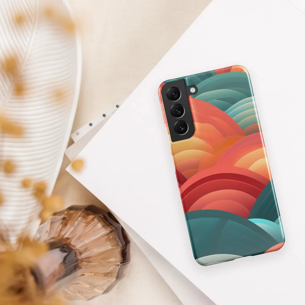 Rhythms of the Waves | Phone Case |  S22 Plus | Snap Case | Glossy