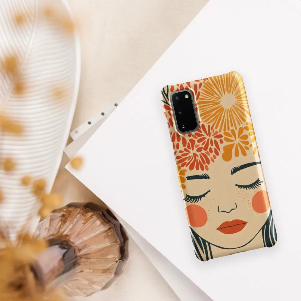 Serenity in Bloom | Phone Case |  S20 | Snap Case | Matte