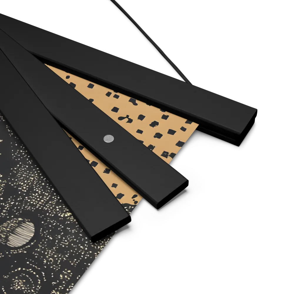 Voyage to the Unknown | Poster With Black Wood Hanger | 14″×14″
