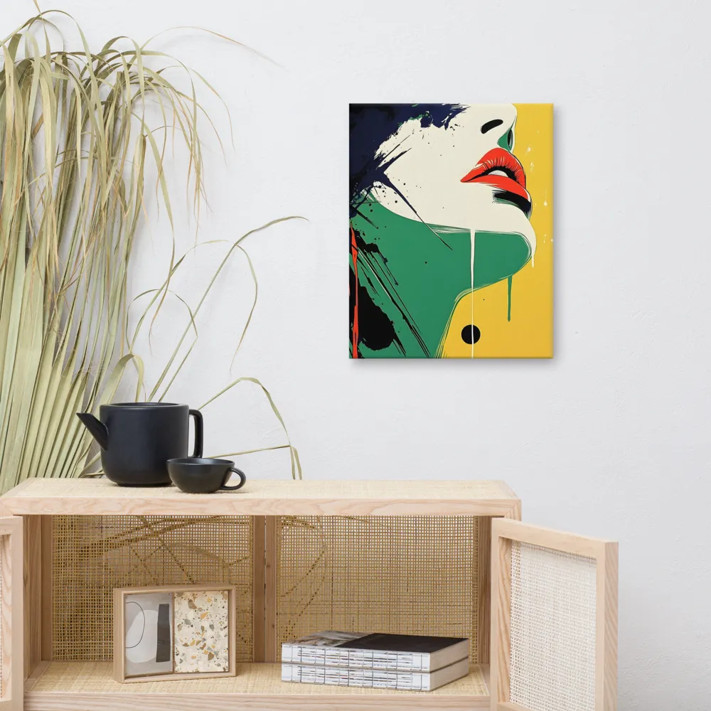 Bold Reflections: A Pop Art Portrait