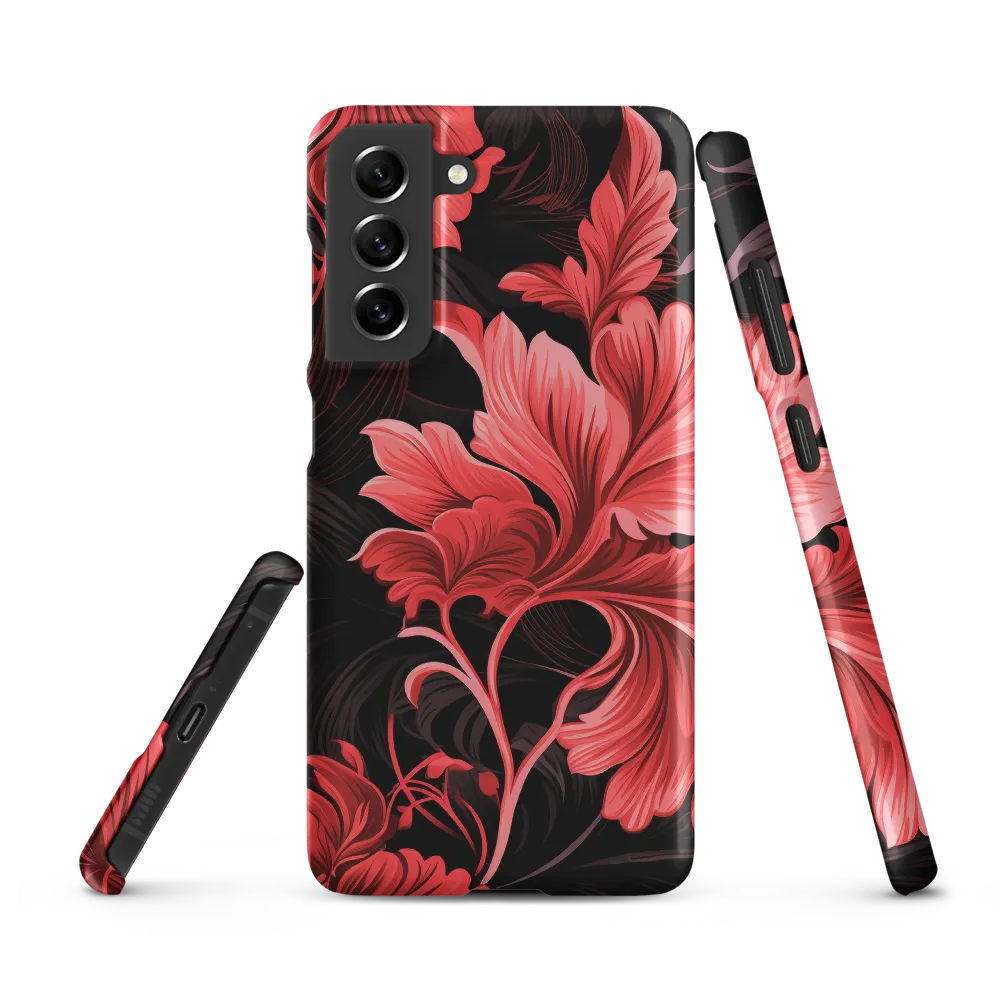 Tropical Elegance in Red