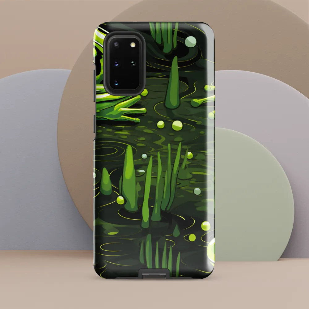 Green Harmony: Life Beneath the Surface
