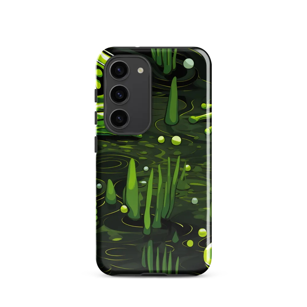Green Harmony: Life Beneath the Surface