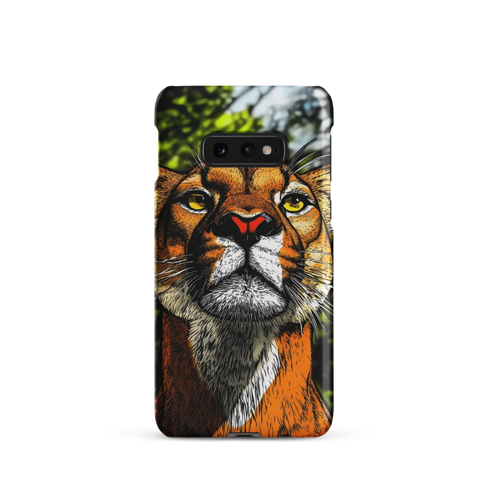 Regal Gaze: The Lioness in Focus