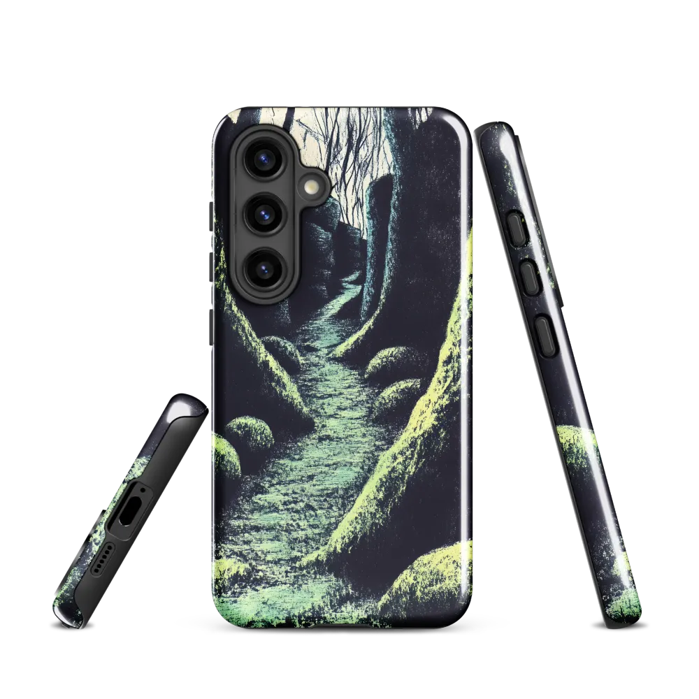 Whispers of the Tranquil Pathway | Phone Case |  S24 | Tough Case | Glossy