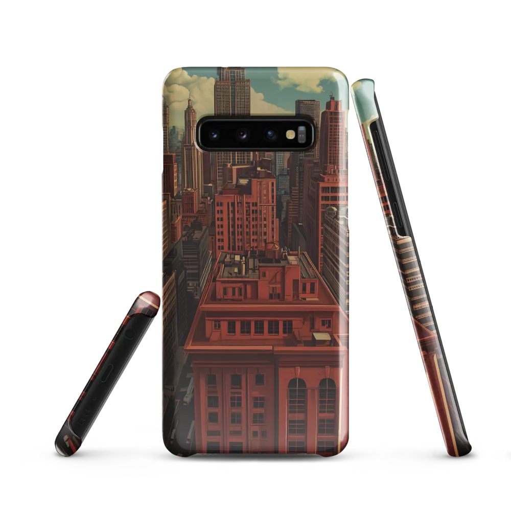 Urban Reverie: A Journey Through the City | Phone Case |  S10 | Snap Case | Glossy