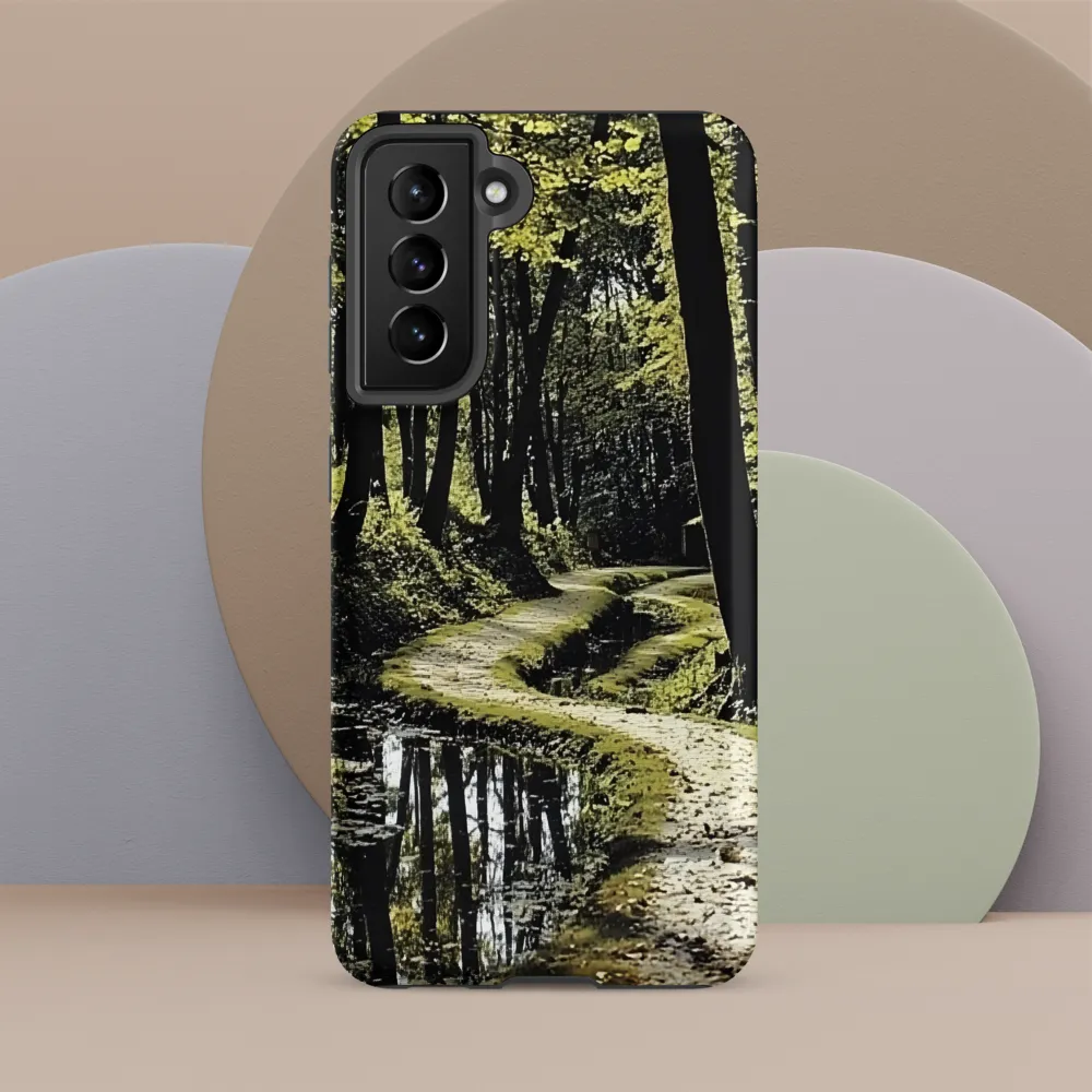 Whispers of the Forest Path | Phone Case |  S21 FE | Tough Case | Matte