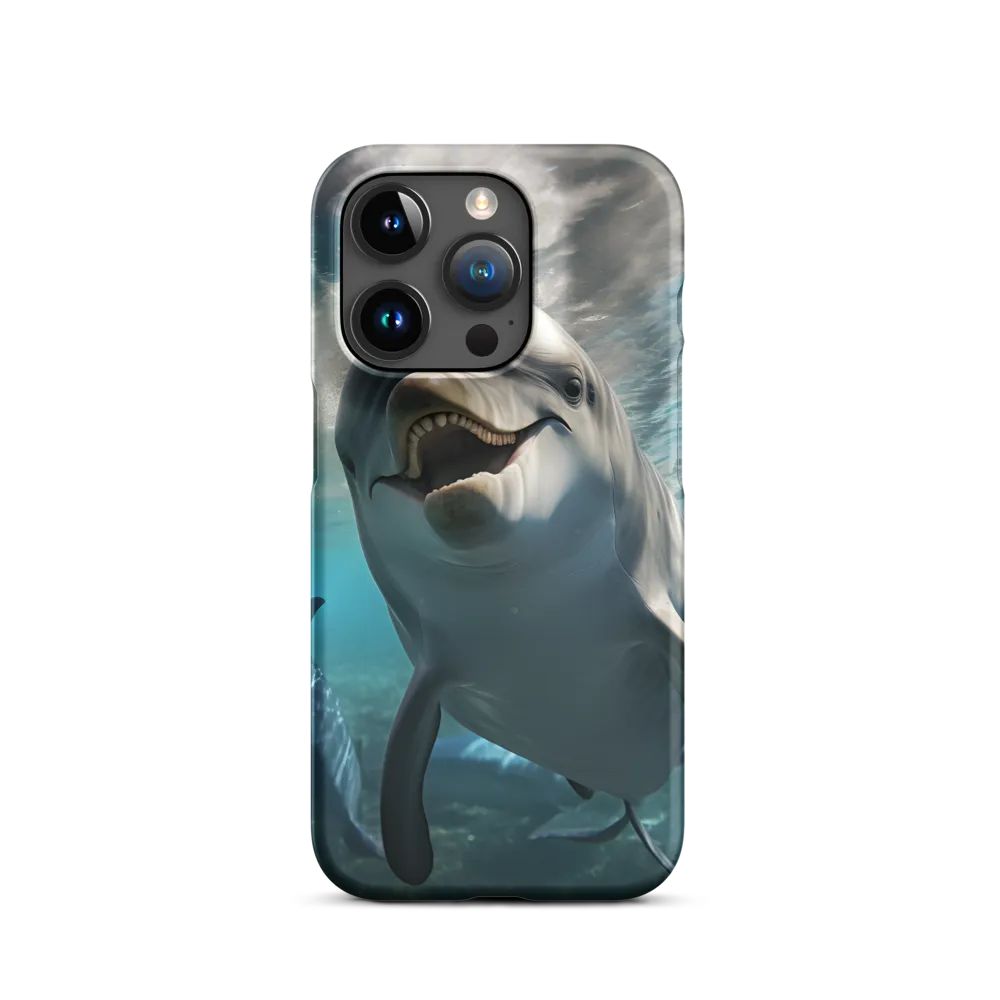 Beneath the Waves: A Dolphin's Dance