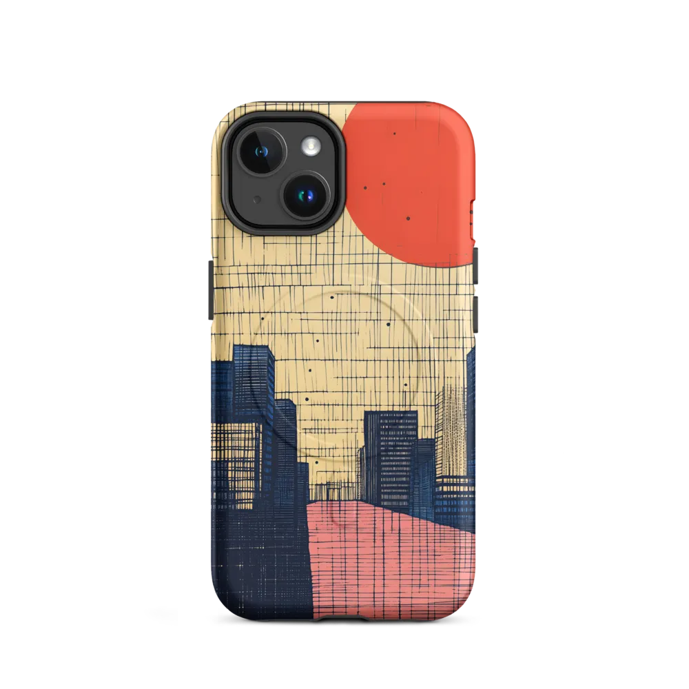 Urban Echoes: A Minimalist Cityscape