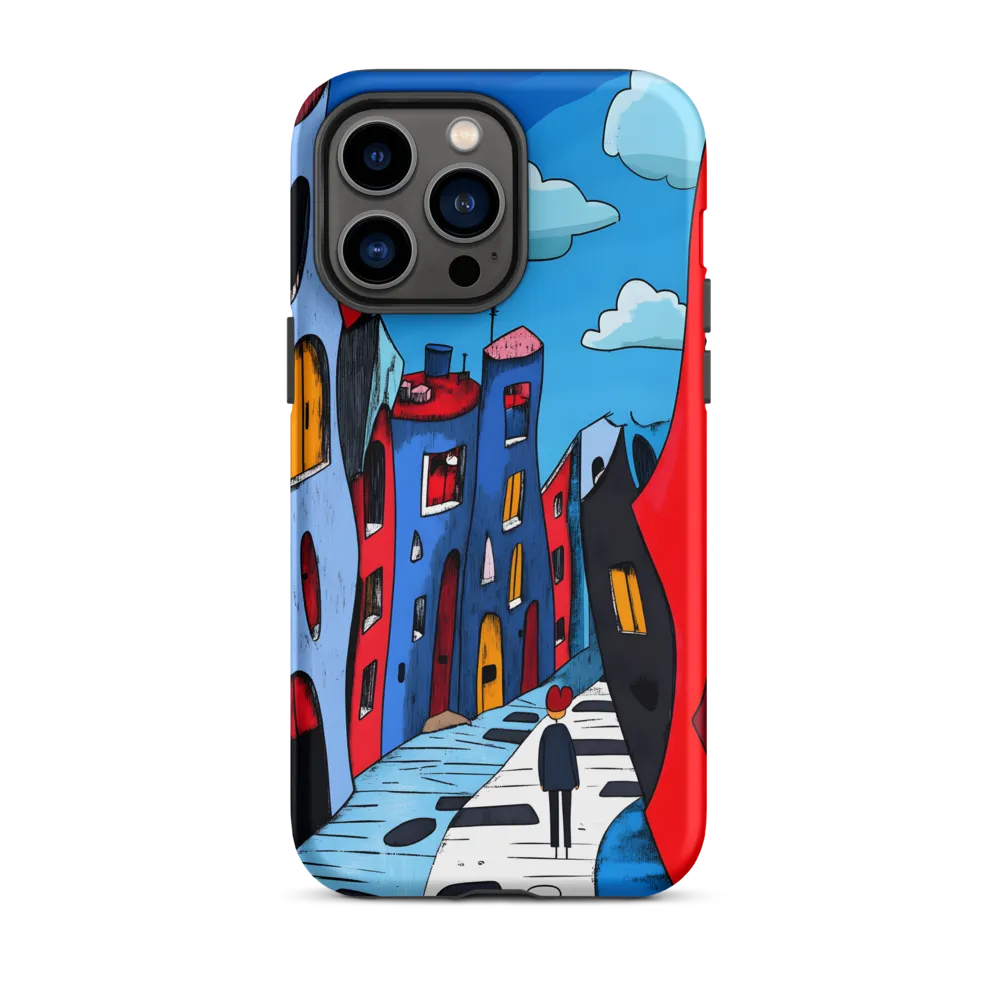 Whimsical Street of Colors