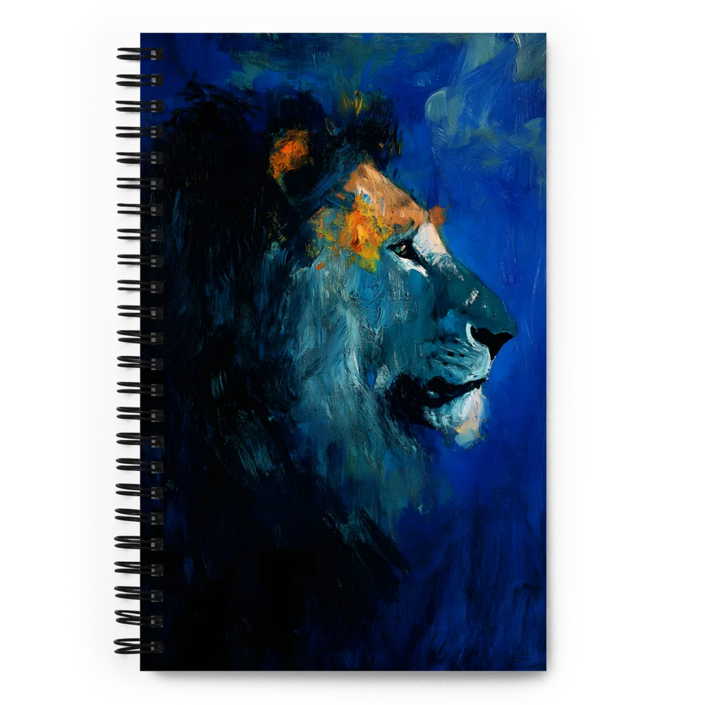 Majesty in Blue | Spiral Notebook