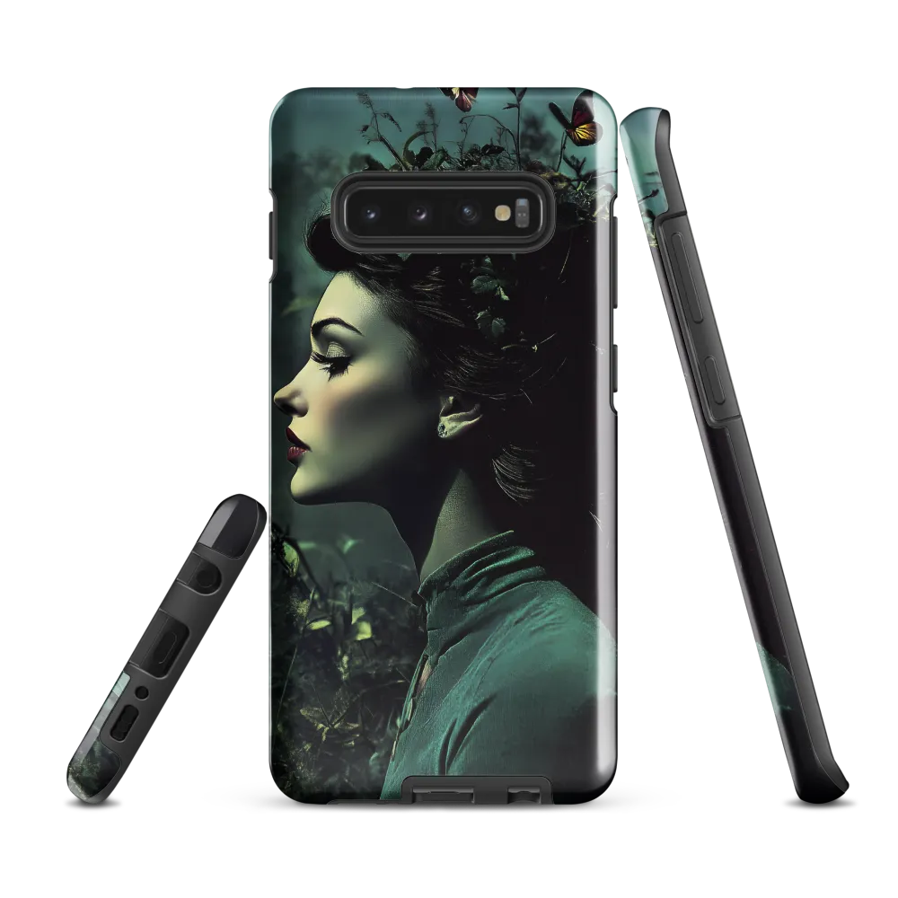 Ethereal Connection: Portrait of Nature | Phone Case |  S10 Plus | Tough Case | Glossy