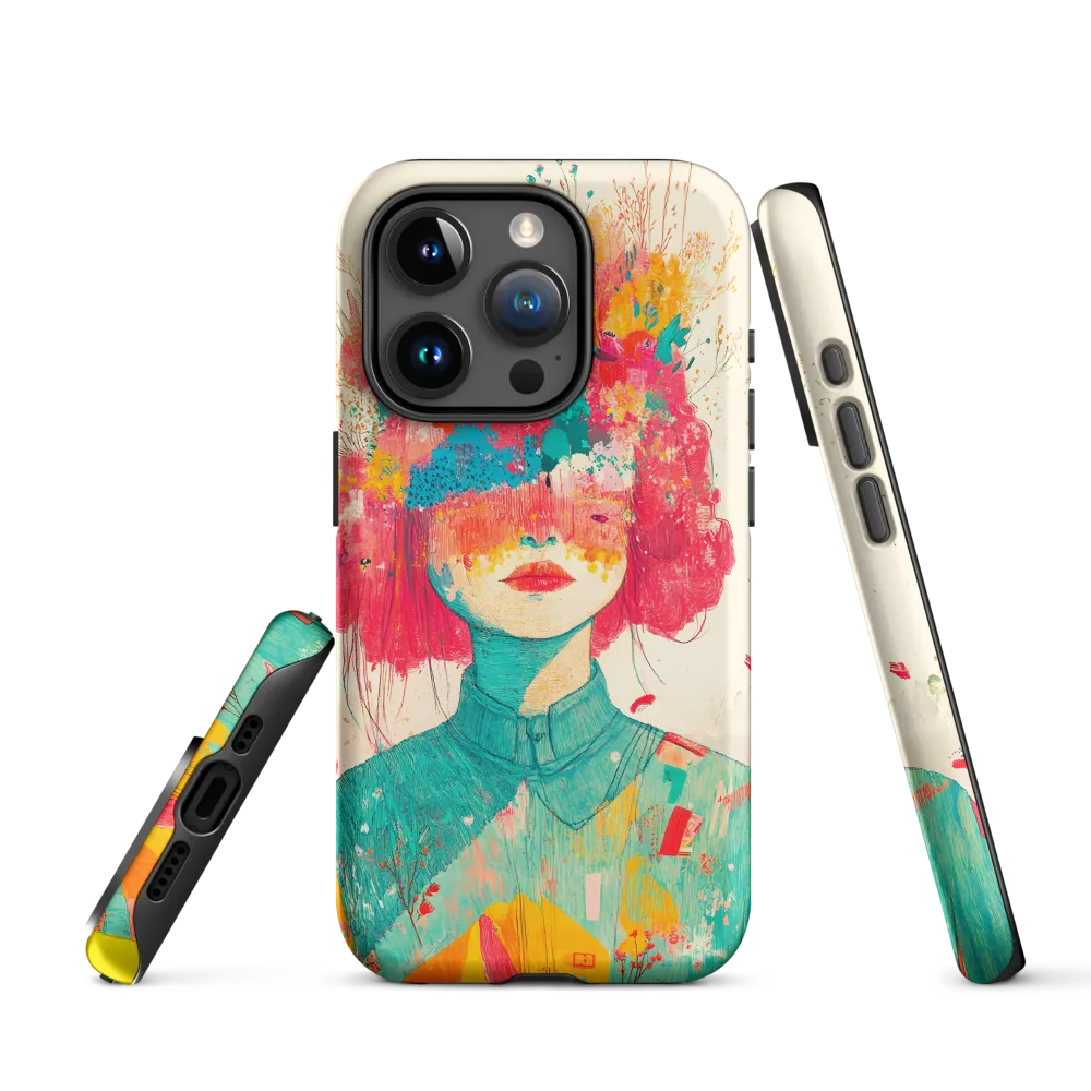 Whimsical Floral Portrait