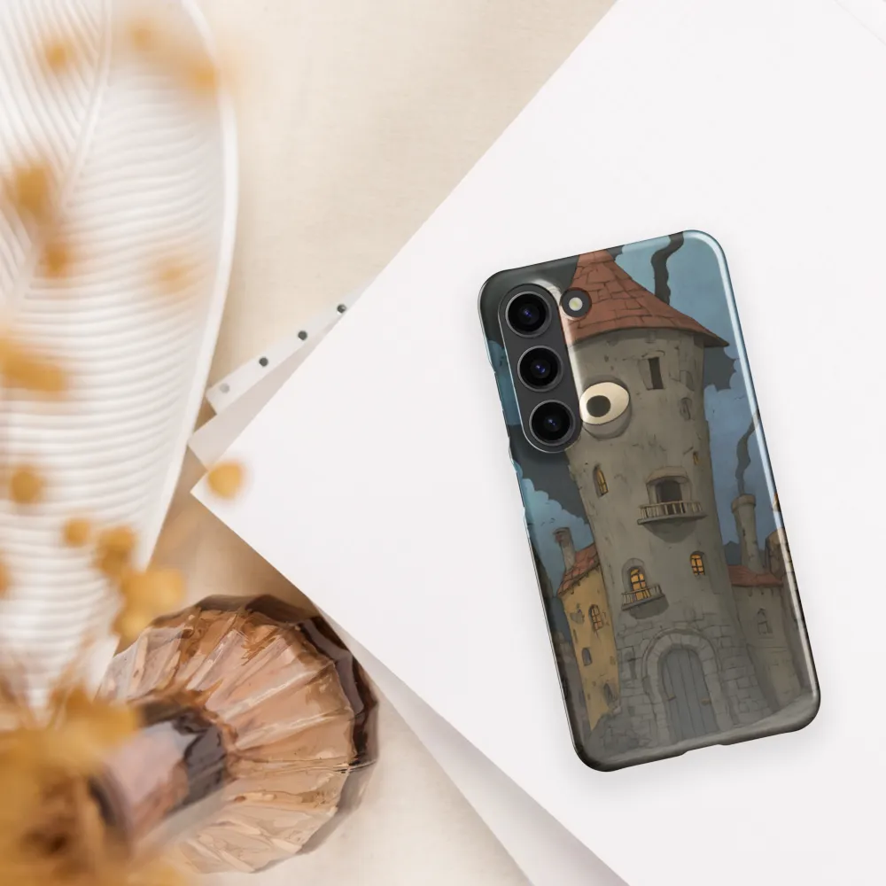 The Enigmatic Watchtower | Phone Case |  S23 | Snap Case | Glossy
